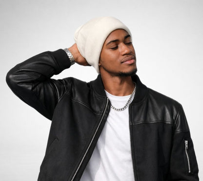 Bonnet doublé de satin