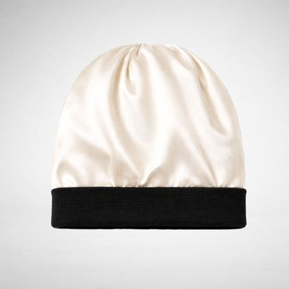 Bonnet doublé de satin